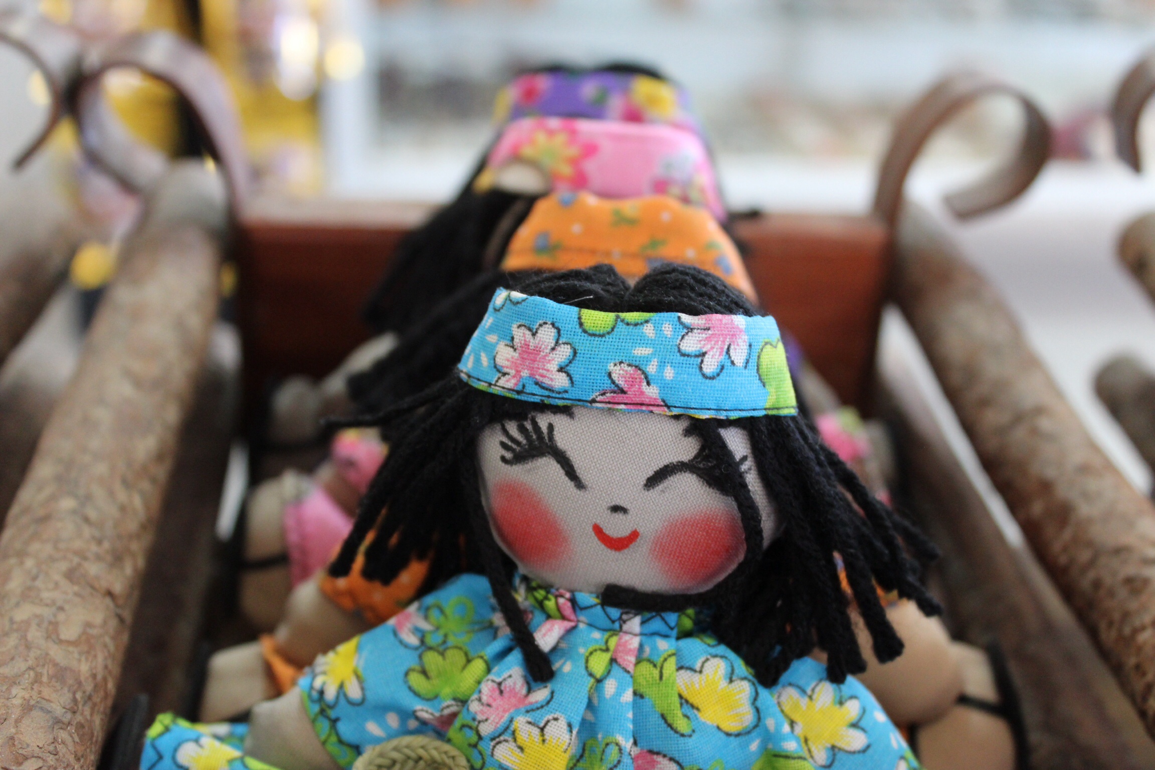 Muñecas hechas por tarahumaras 